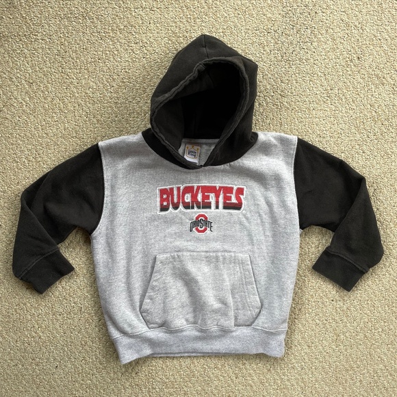 Little King Toddler Ohio State Hoodie Gray/Black Size 4T - Picture 1 of 4